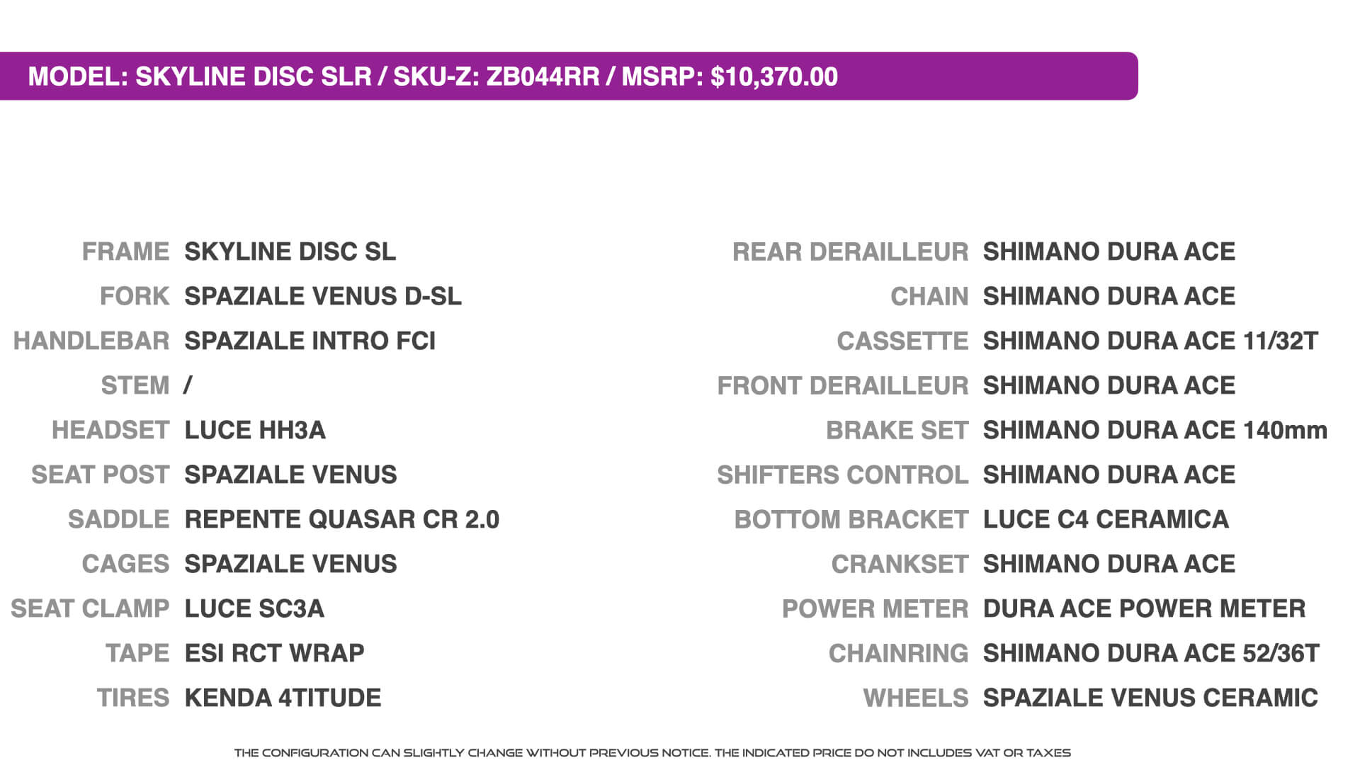 SKYLINE DISC - ZEROUNO